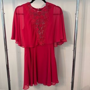 Red lace BCBGMaxAzria Mini Dress